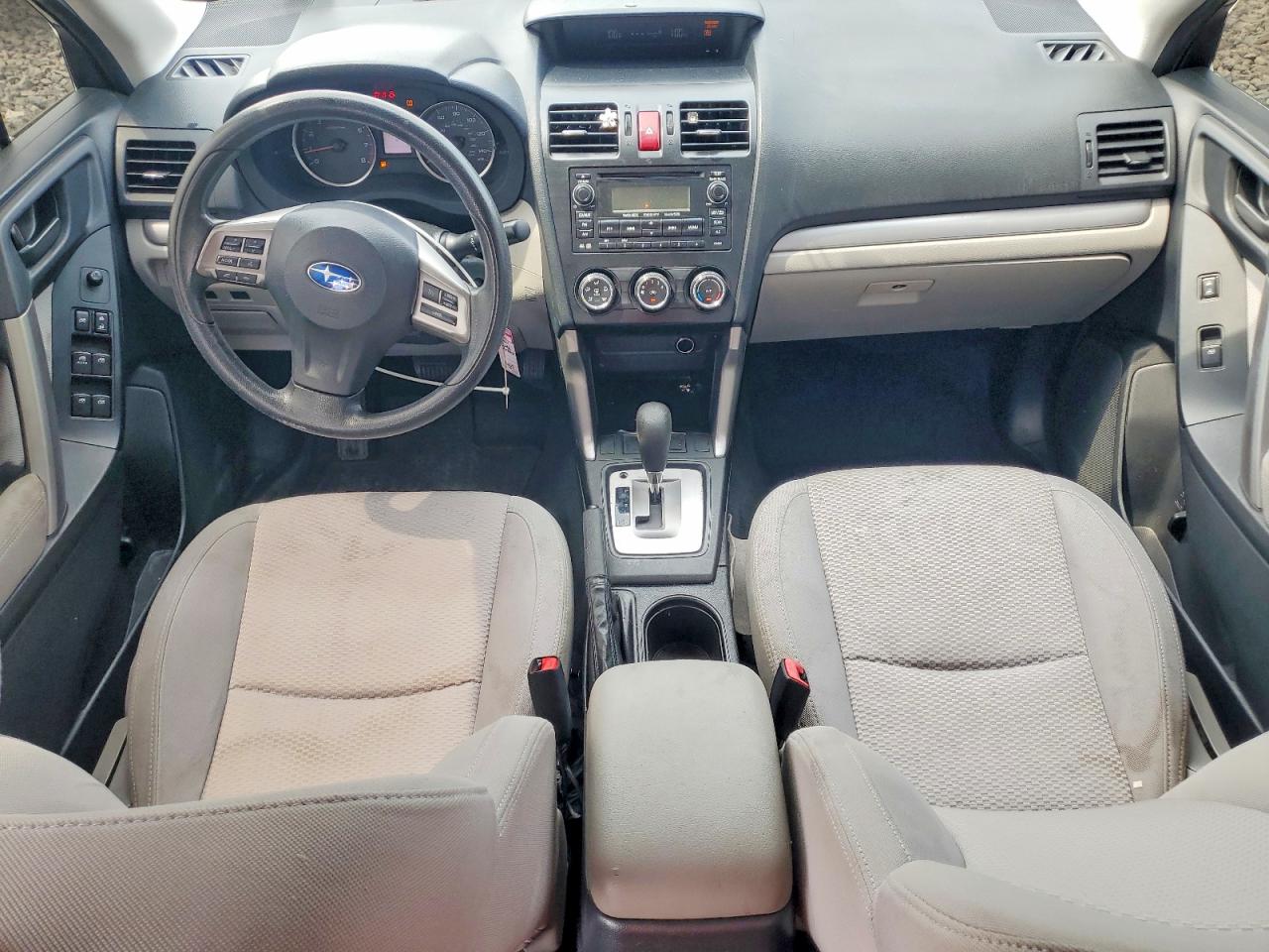 2014 Subaru Forester 2.5i Silver vin: JF2SJAAC6EH486148