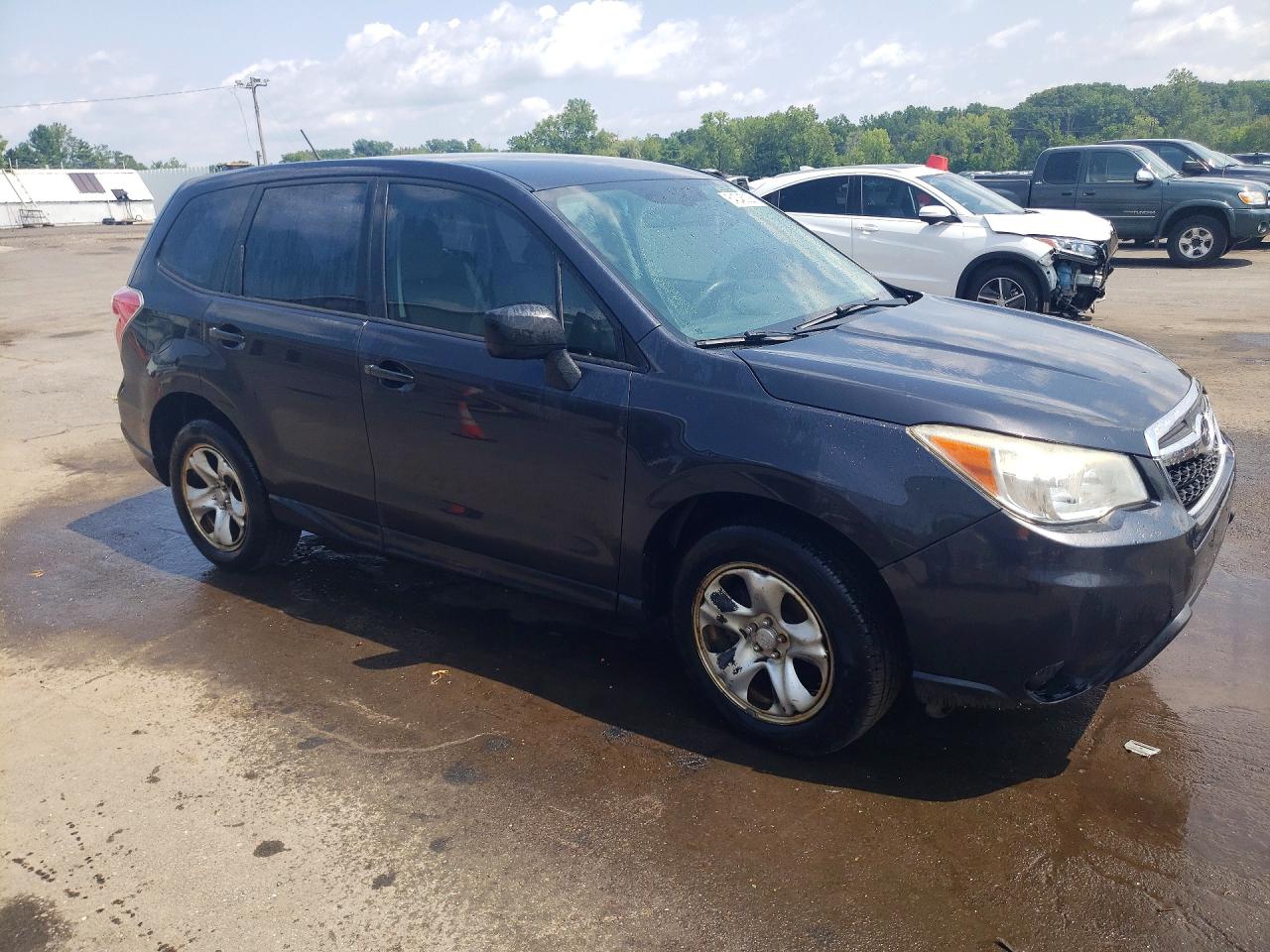 2015 Subaru Forester 2.5i Gray vin: JF2SJAAC6FH532837