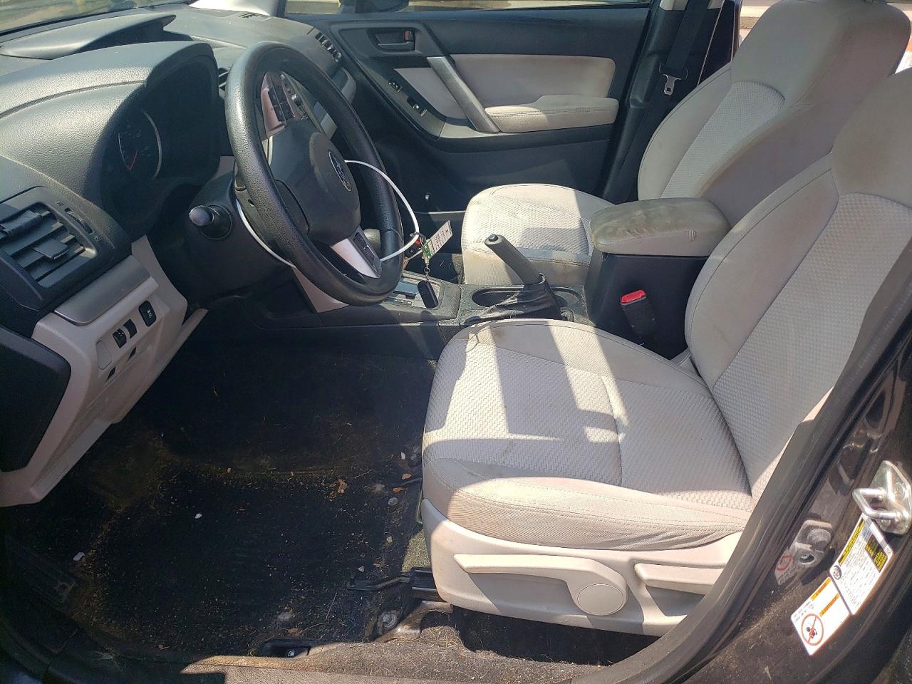 2015 Subaru Forester 2.5i Gray vin: JF2SJAAC6FH532837