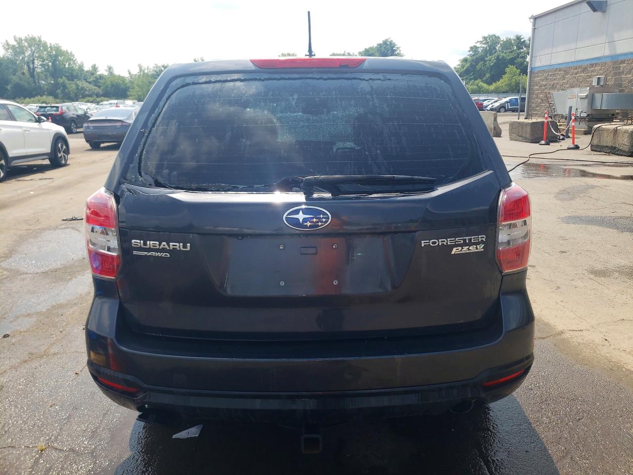 2015 Subaru Forester 2.5i Gray vin: JF2SJAAC6FH532837