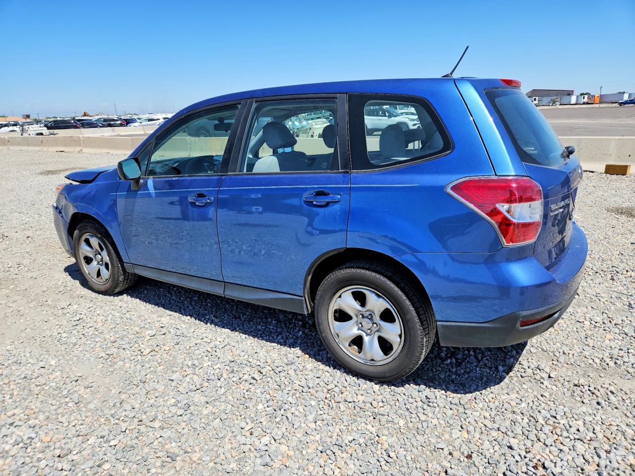 2015 Subaru Forester 2.5i Blue vin: JF2SJAAC6FH568673