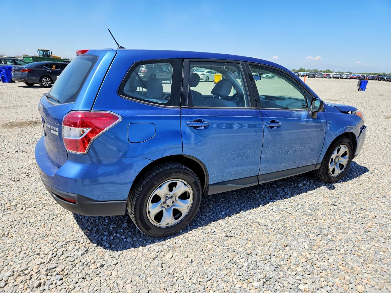 2015 Subaru Forester 2.5i Blue vin: JF2SJAAC6FH568673