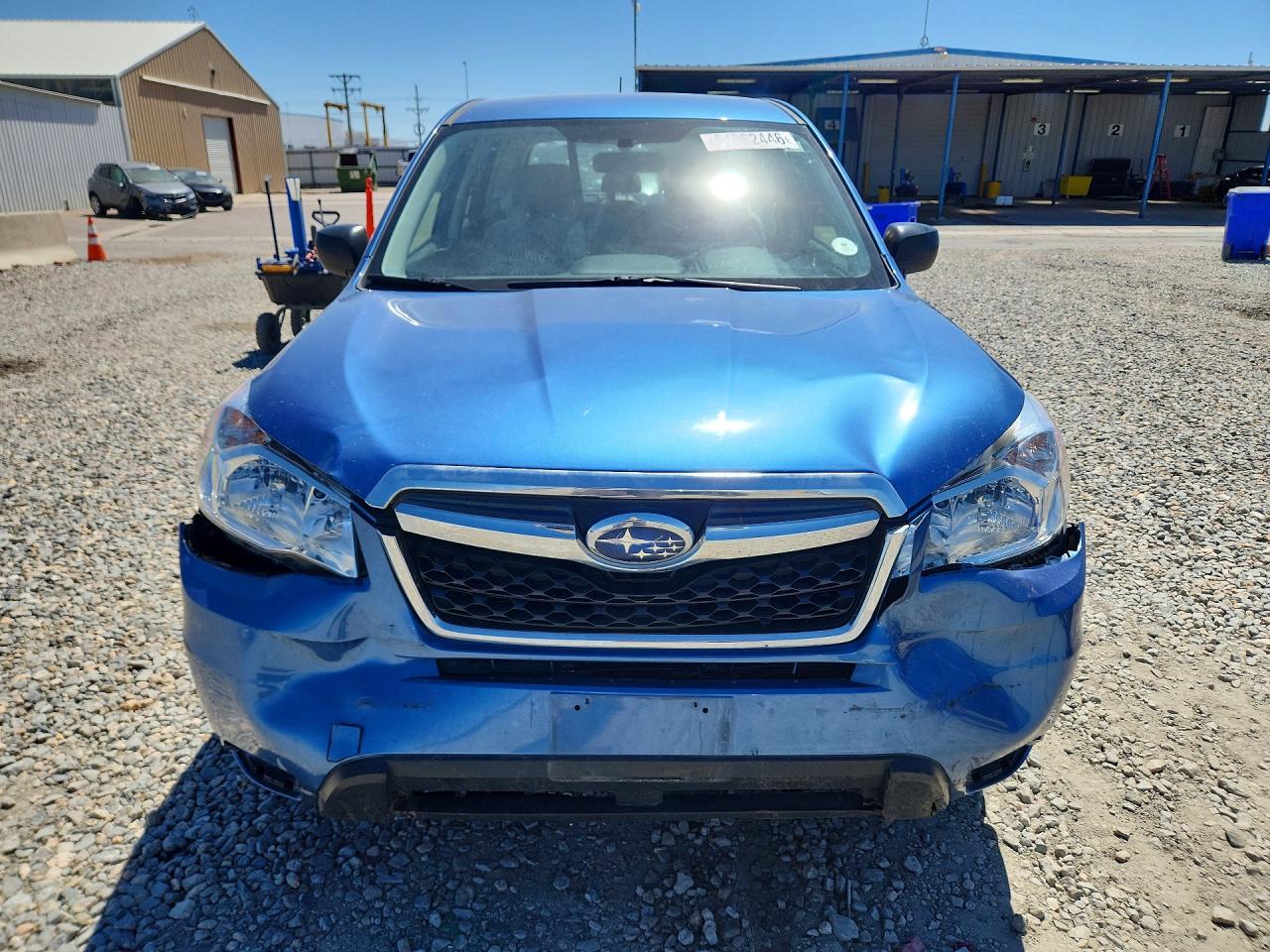 2015 Subaru Forester 2.5i Blue vin: JF2SJAAC6FH568673