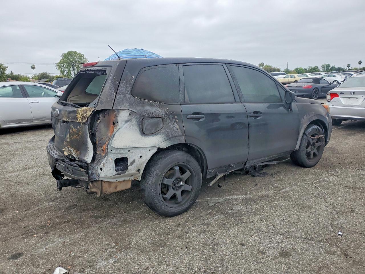 2014 Subaru Forester 2.5i Black vin: JF2SJAAC7EG420505