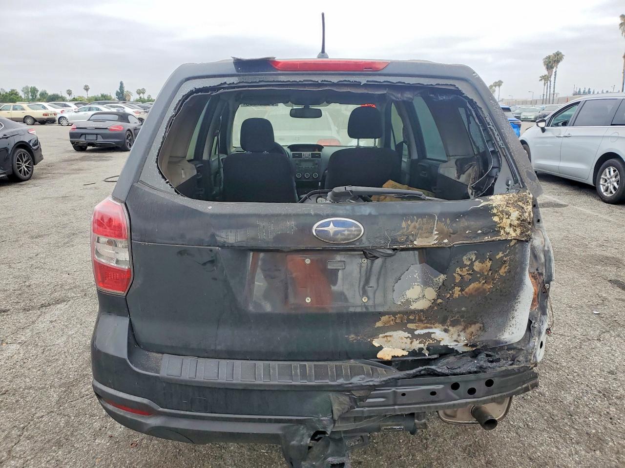 2014 Subaru Forester 2.5i Black vin: JF2SJAAC7EG420505