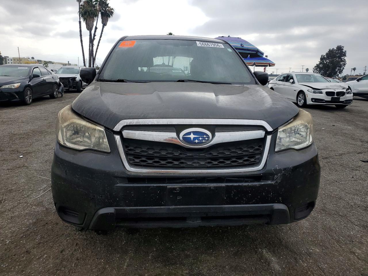 2014 Subaru Forester 2.5i Black vin: JF2SJAAC7EG420505
