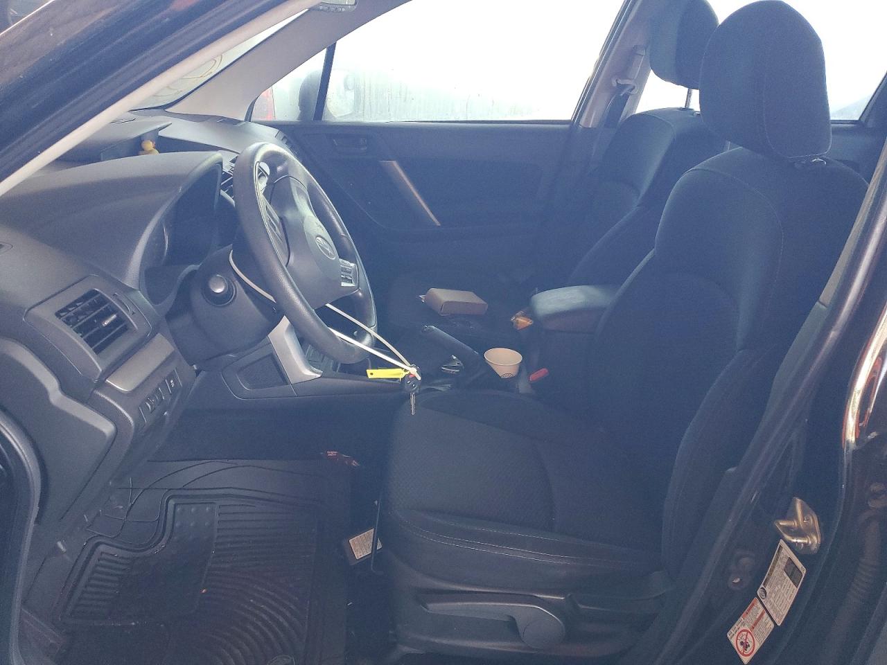2014 Subaru Forester 2.5i Black vin: JF2SJAAC7EG420505