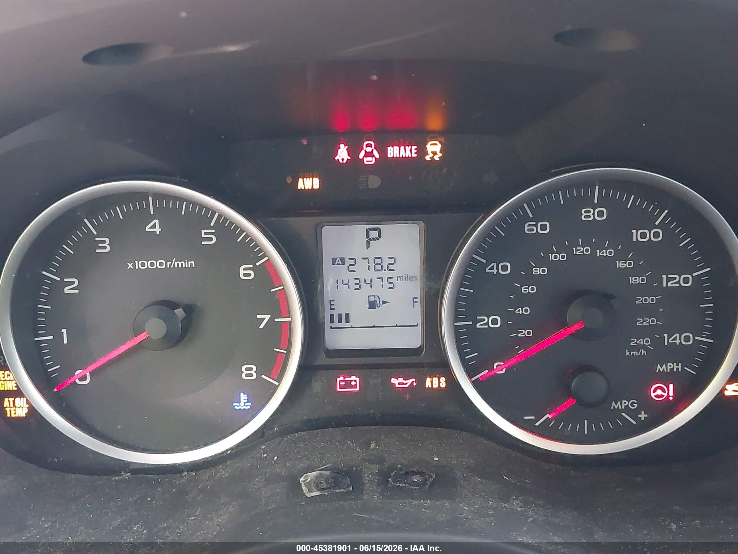 2014 Subaru Forester 2.5i Blue vin: JF2SJAAC7EH422524