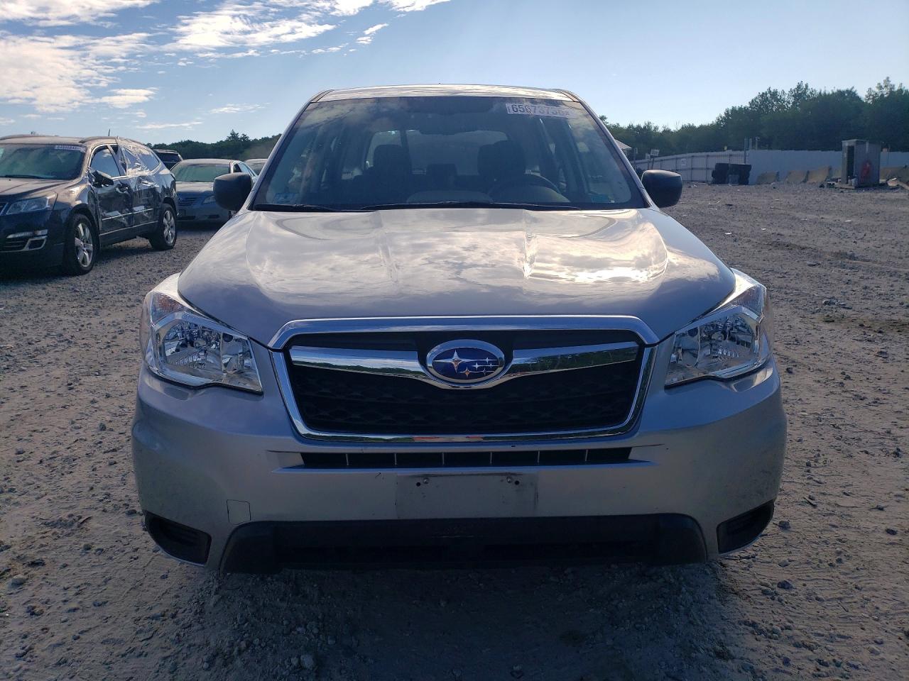 2014 Subaru Forester 2.5i Silver vin: JF2SJAAC7EH441591