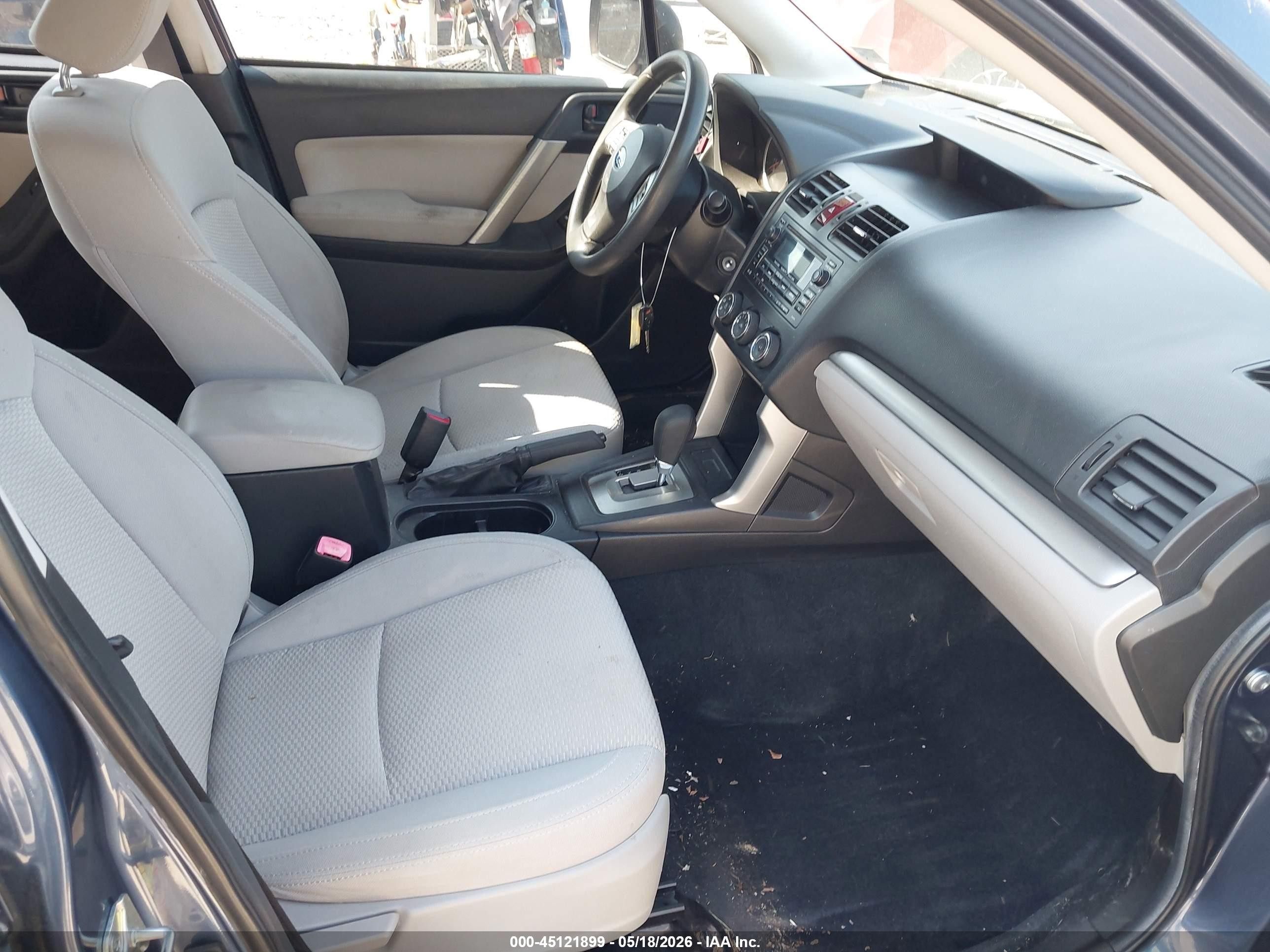 2014 Subaru Forester 2.5i Синий vin: JF2SJAAC7EH441686