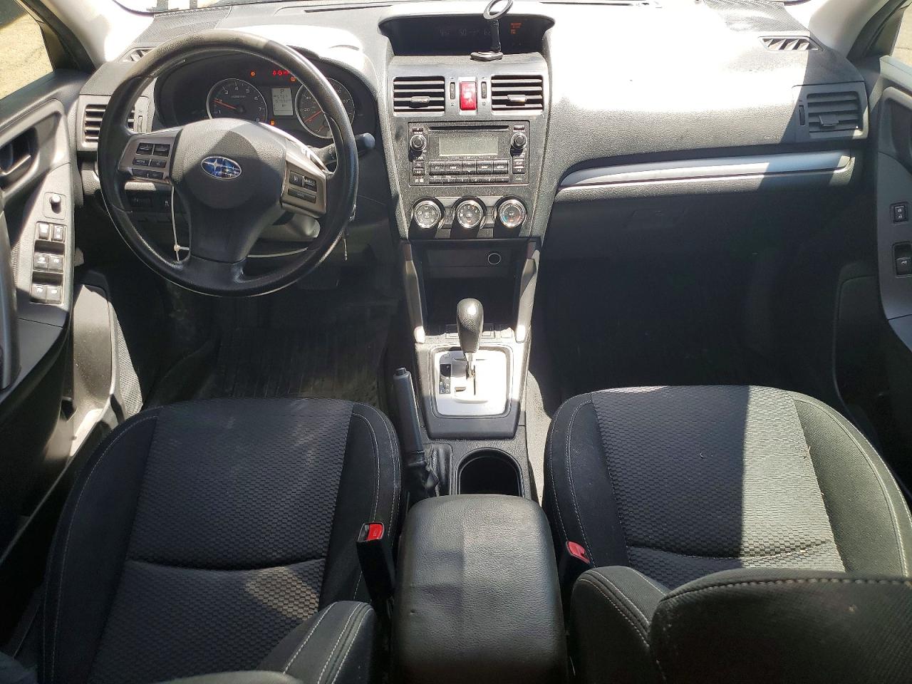 2014 Subaru Forester 2.5i Silver vin: JF2SJAAC7EH464305