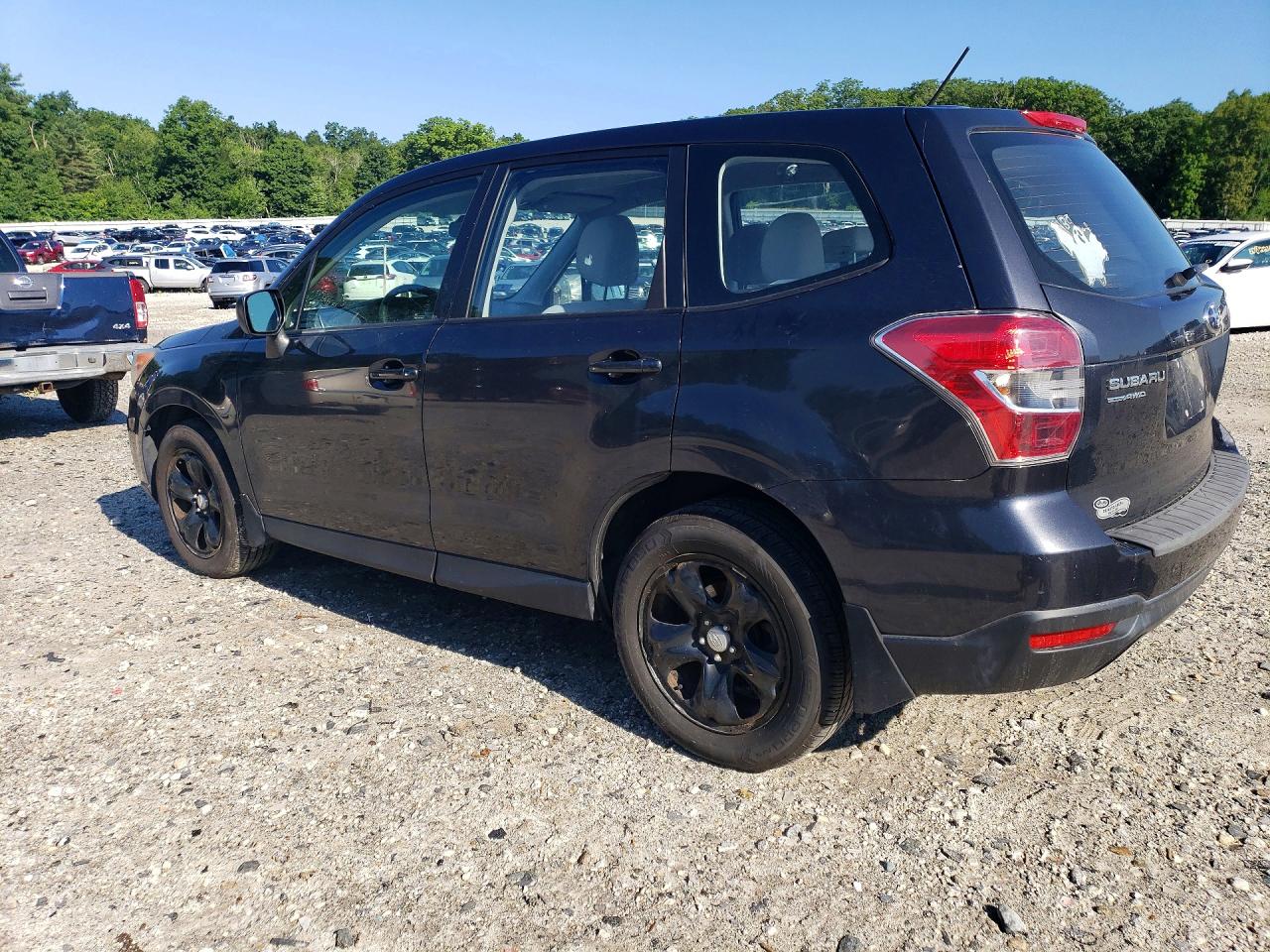 2014 Subaru Forester 2.5i Black vin: JF2SJAAC7EH488829