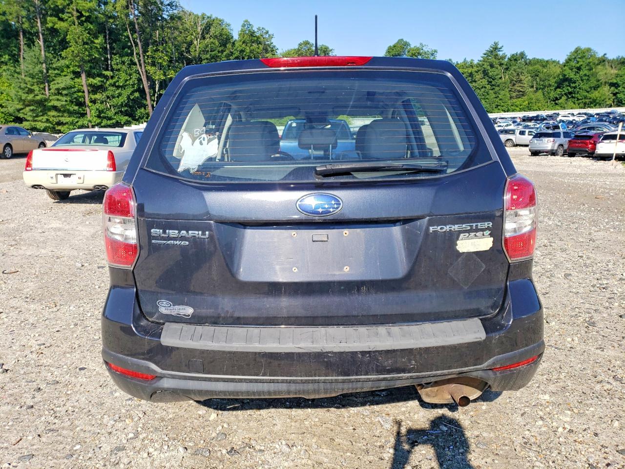 2014 Subaru Forester 2.5i Black vin: JF2SJAAC7EH488829