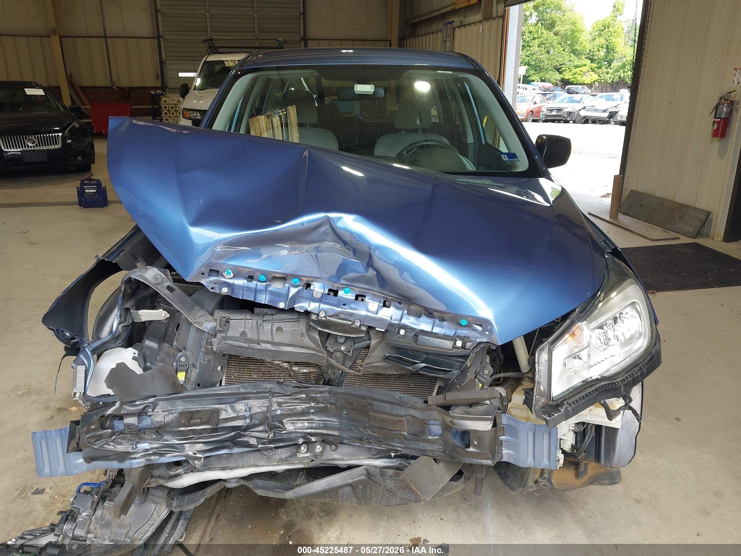 2018 Subaru Forester 2.5i Синий vin: JF2SJAAC7JG606801