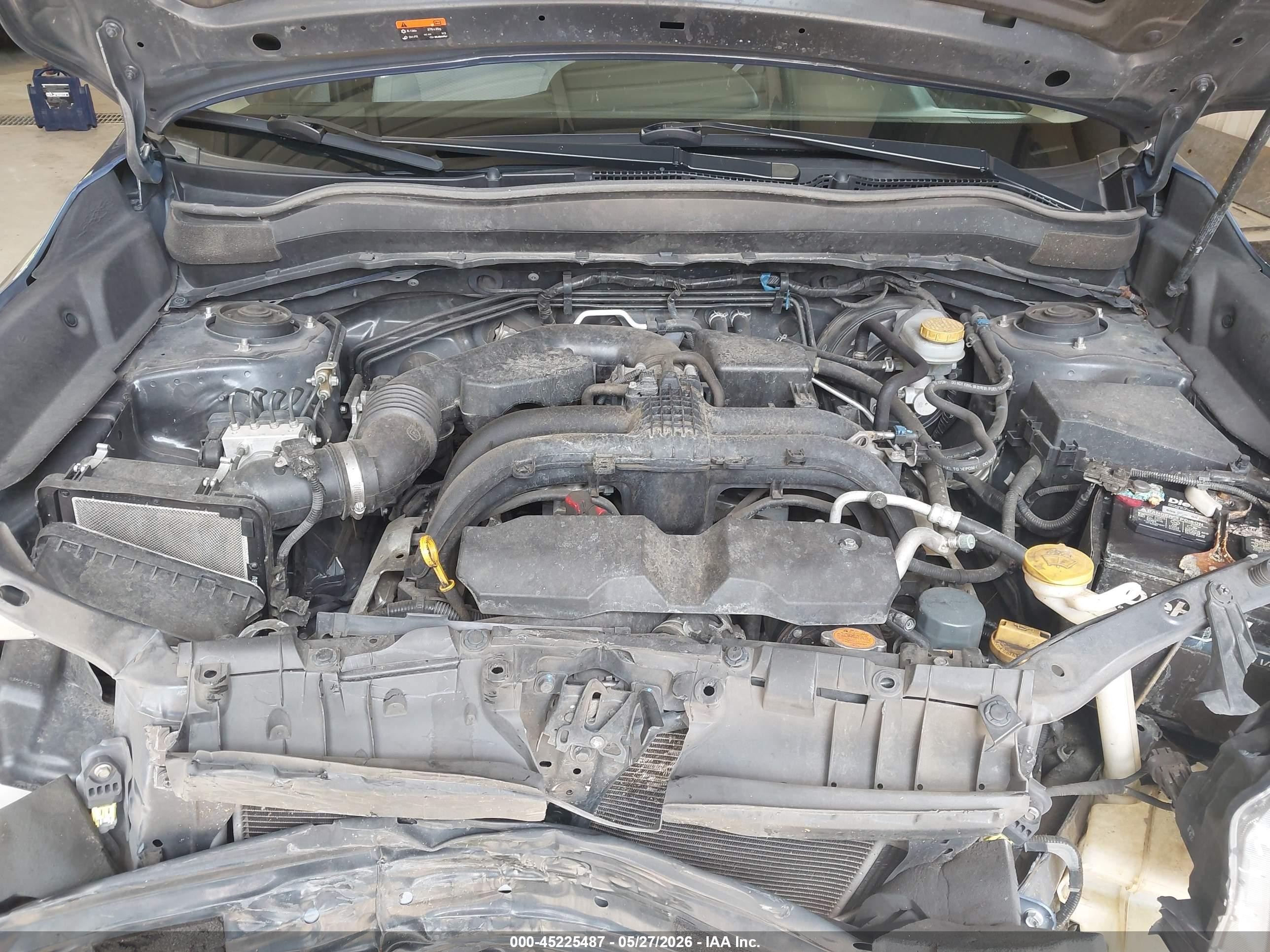2018 Subaru Forester 2.5i Синий vin: JF2SJAAC7JG606801