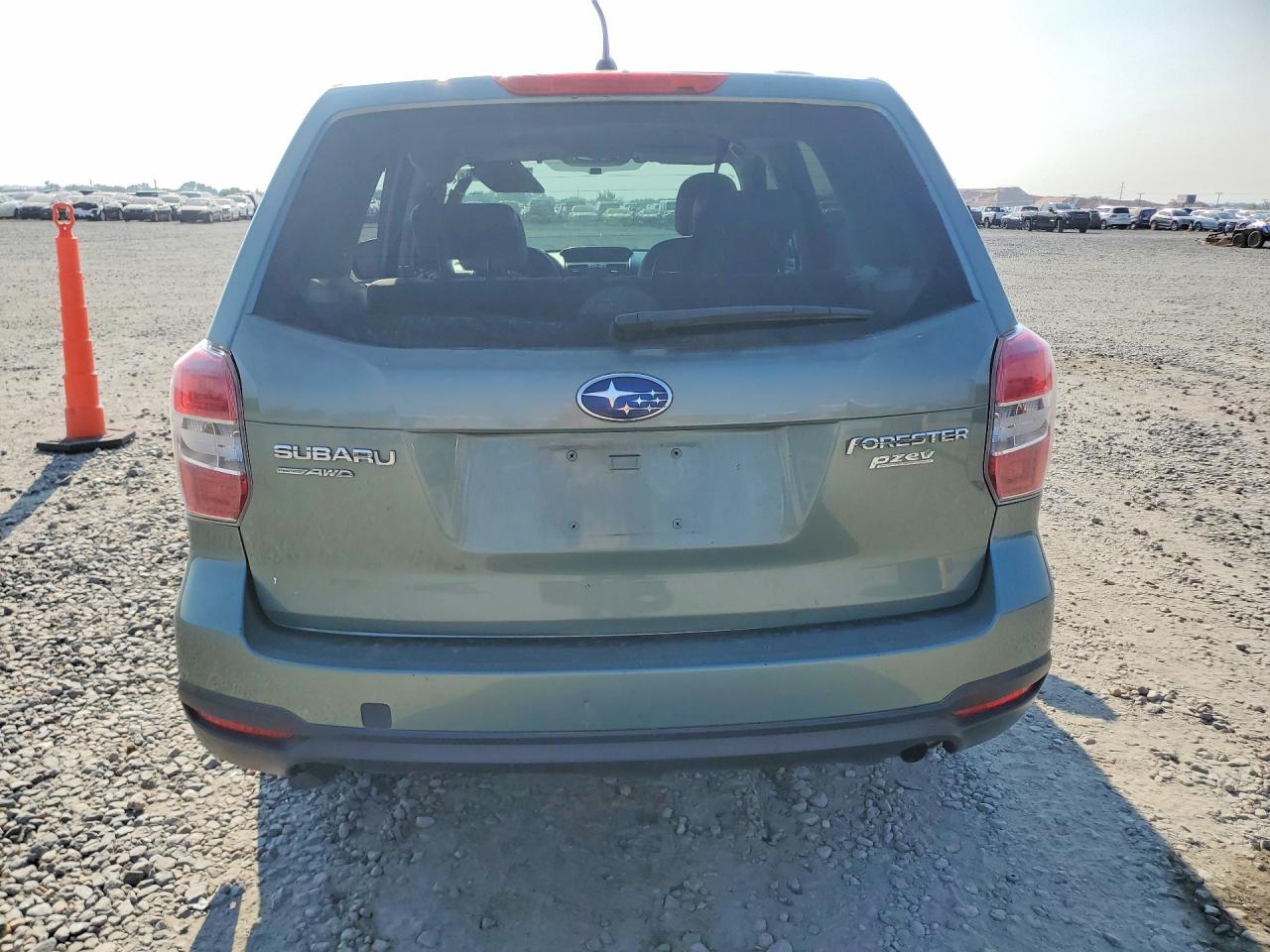 2014 Subaru Forester 2.5i Green vin: JF2SJAAC8EG440035