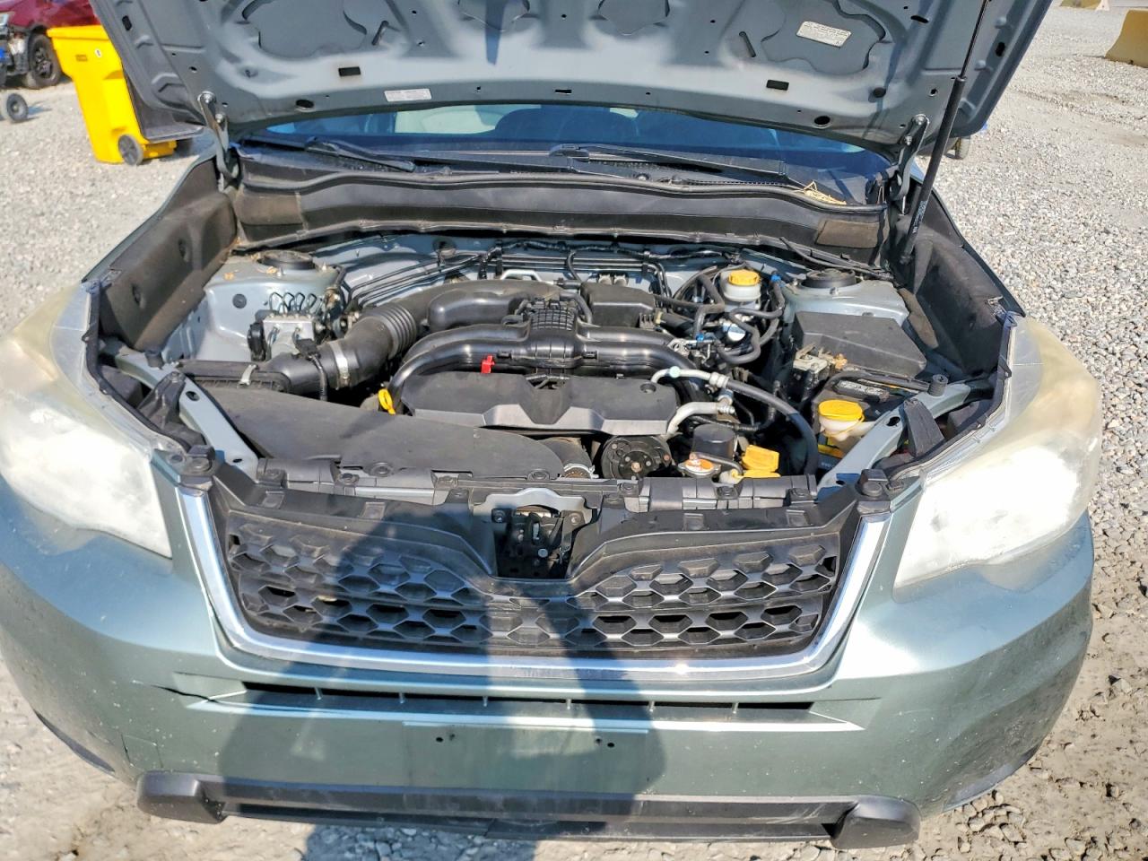 2014 Subaru Forester 2.5i Green vin: JF2SJAAC8EG440035