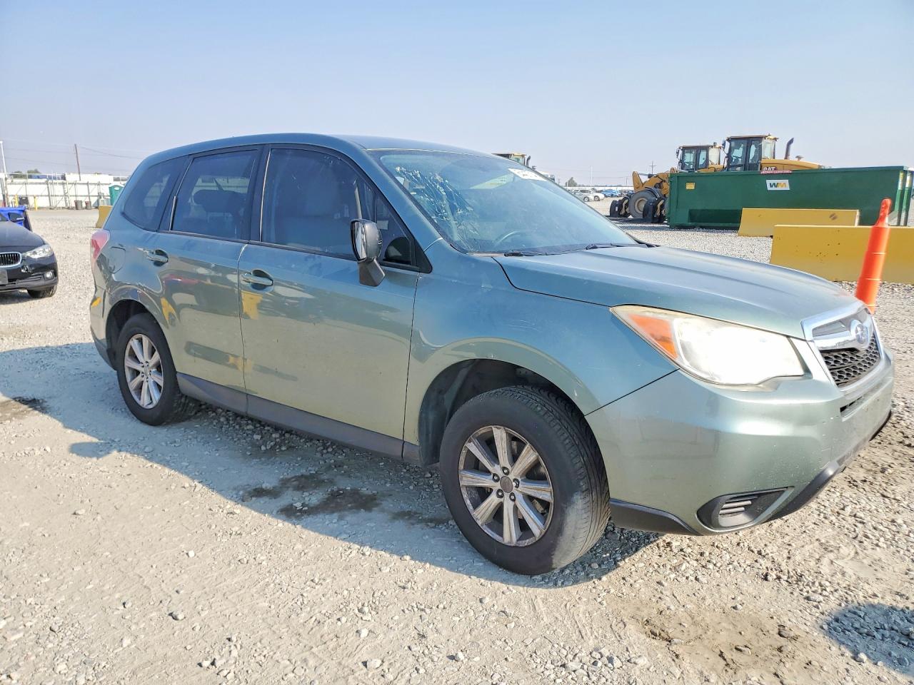 2014 Subaru Forester 2.5i Green vin: JF2SJAAC8EG440035