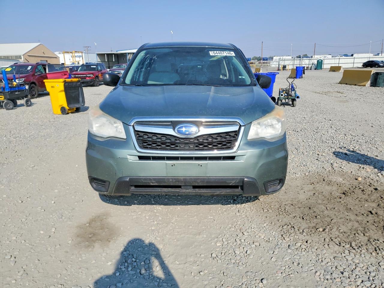 2014 Subaru Forester 2.5i Green vin: JF2SJAAC8EG440035