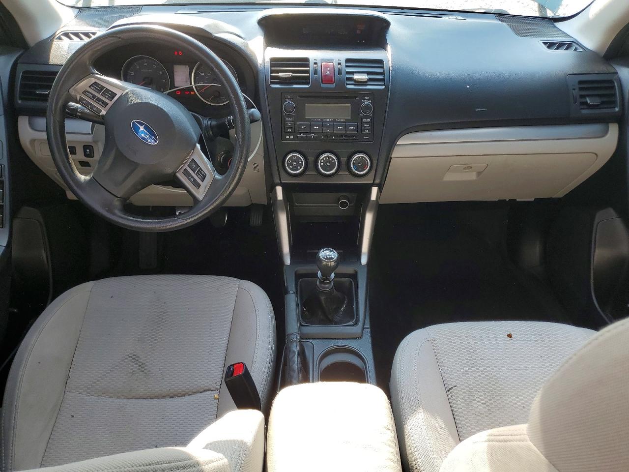 2014 Subaru Forester 2.5i Green vin: JF2SJAAC8EG440035