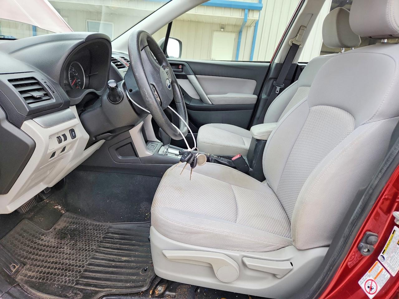 2014 Subaru Forester 2.5i Red vin: JF2SJAAC8EH445956