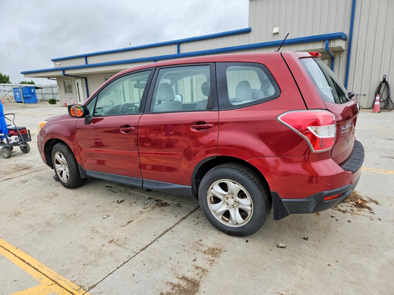 2014 Subaru Forester 2.5i Red vin: JF2SJAAC8EH445956
