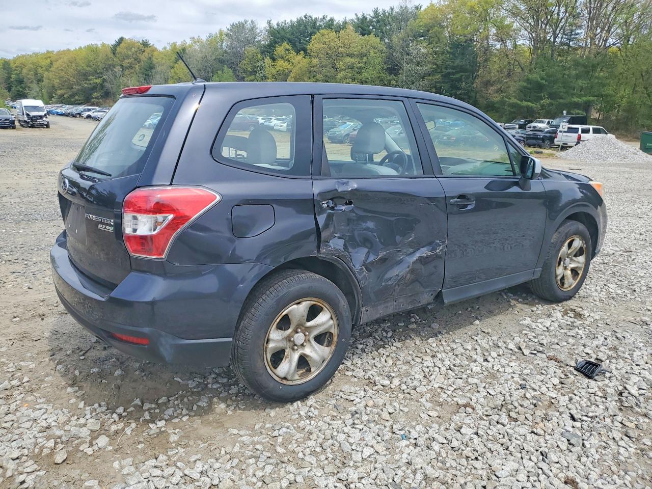 2014 Subaru Forester 2.5i Gray vin: JF2SJAAC8EH484126