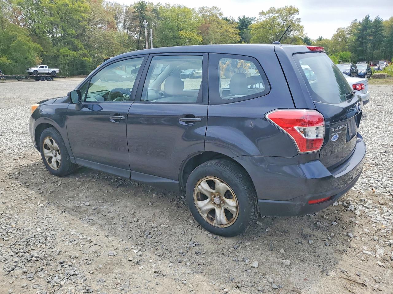 2014 Subaru Forester 2.5i Gray vin: JF2SJAAC8EH484126