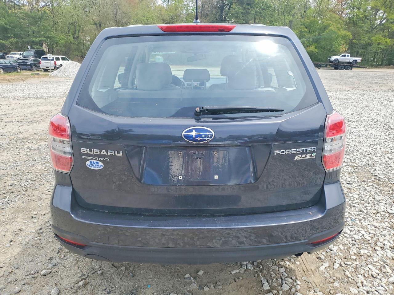2014 Subaru Forester 2.5i Gray vin: JF2SJAAC8EH484126