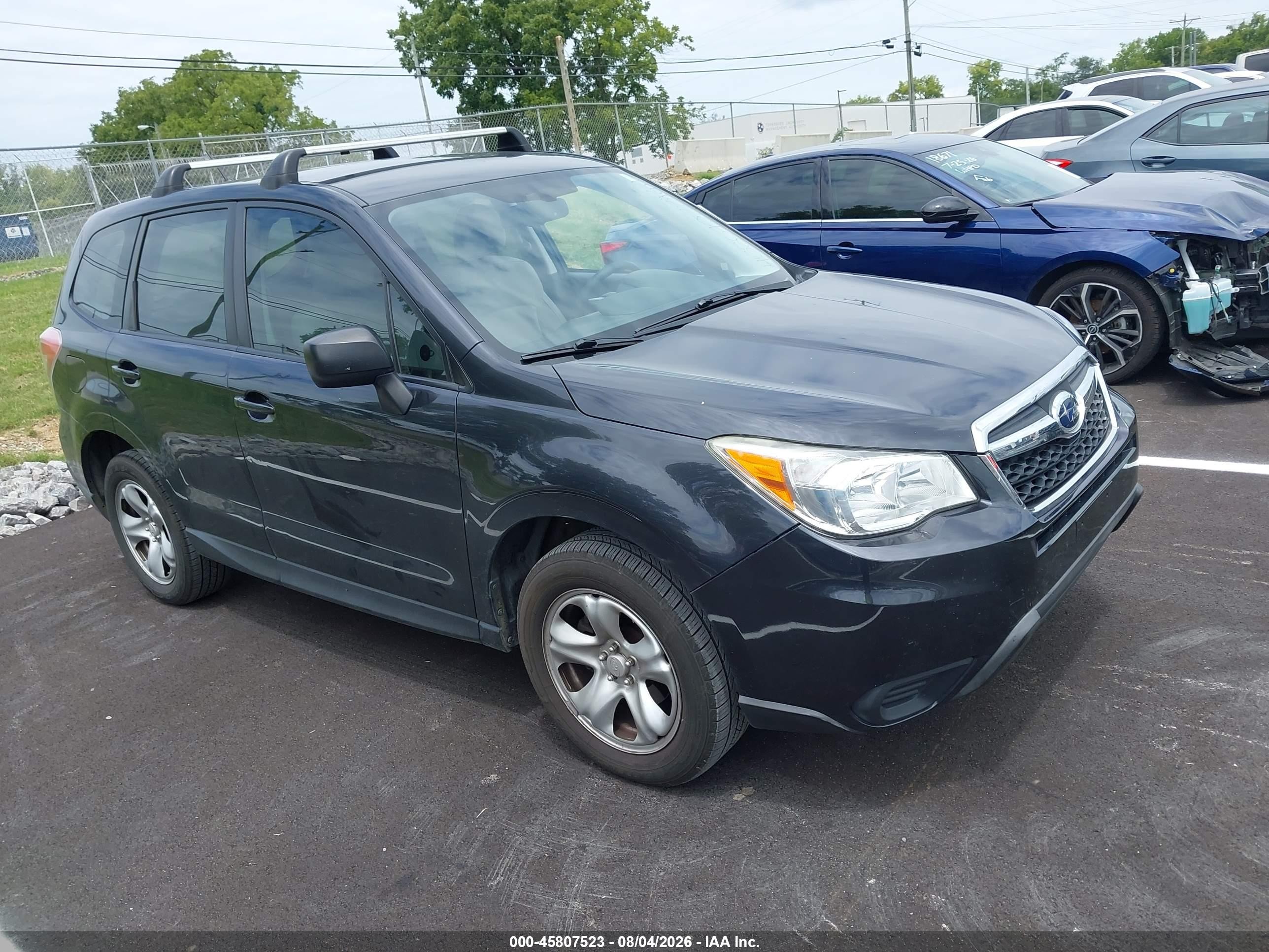 2014 Subaru Forester 2.5i Черный vin: JF2SJAAC8EH524253
