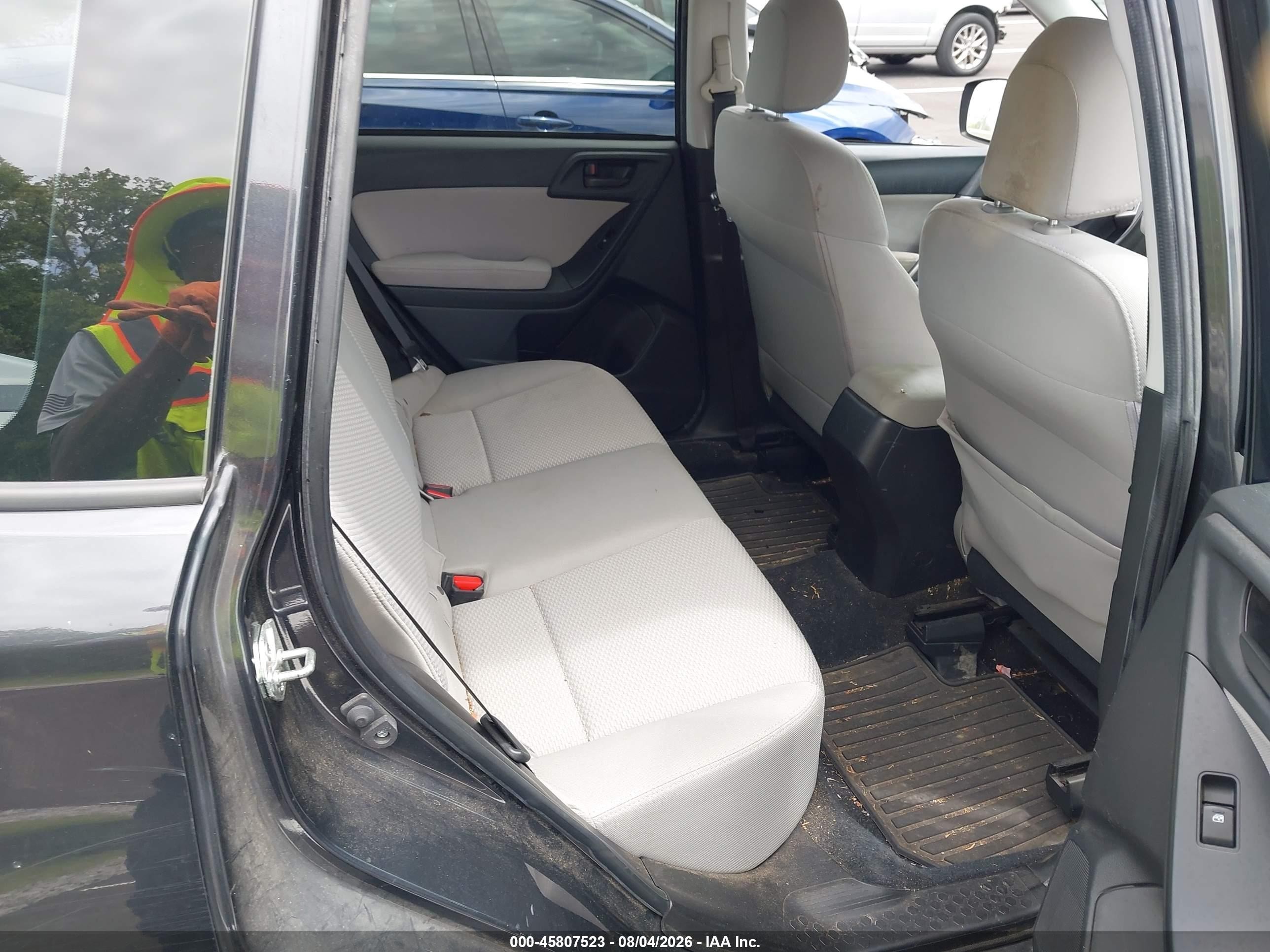 2014 Subaru Forester 2.5i Black vin: JF2SJAAC8EH524253