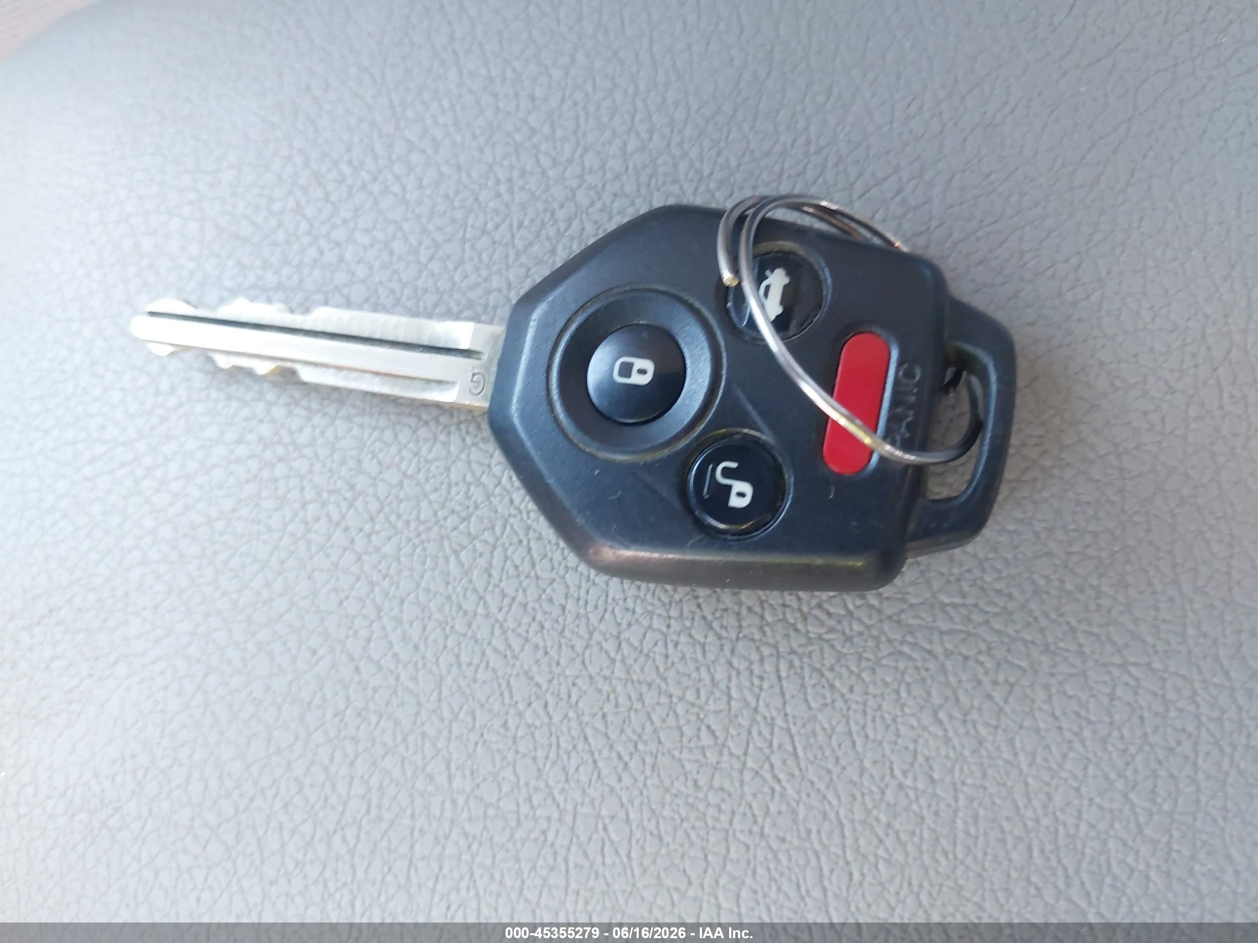 2014 Subaru Forester 2.5i Red vin: JF2SJAAC9EH405515
