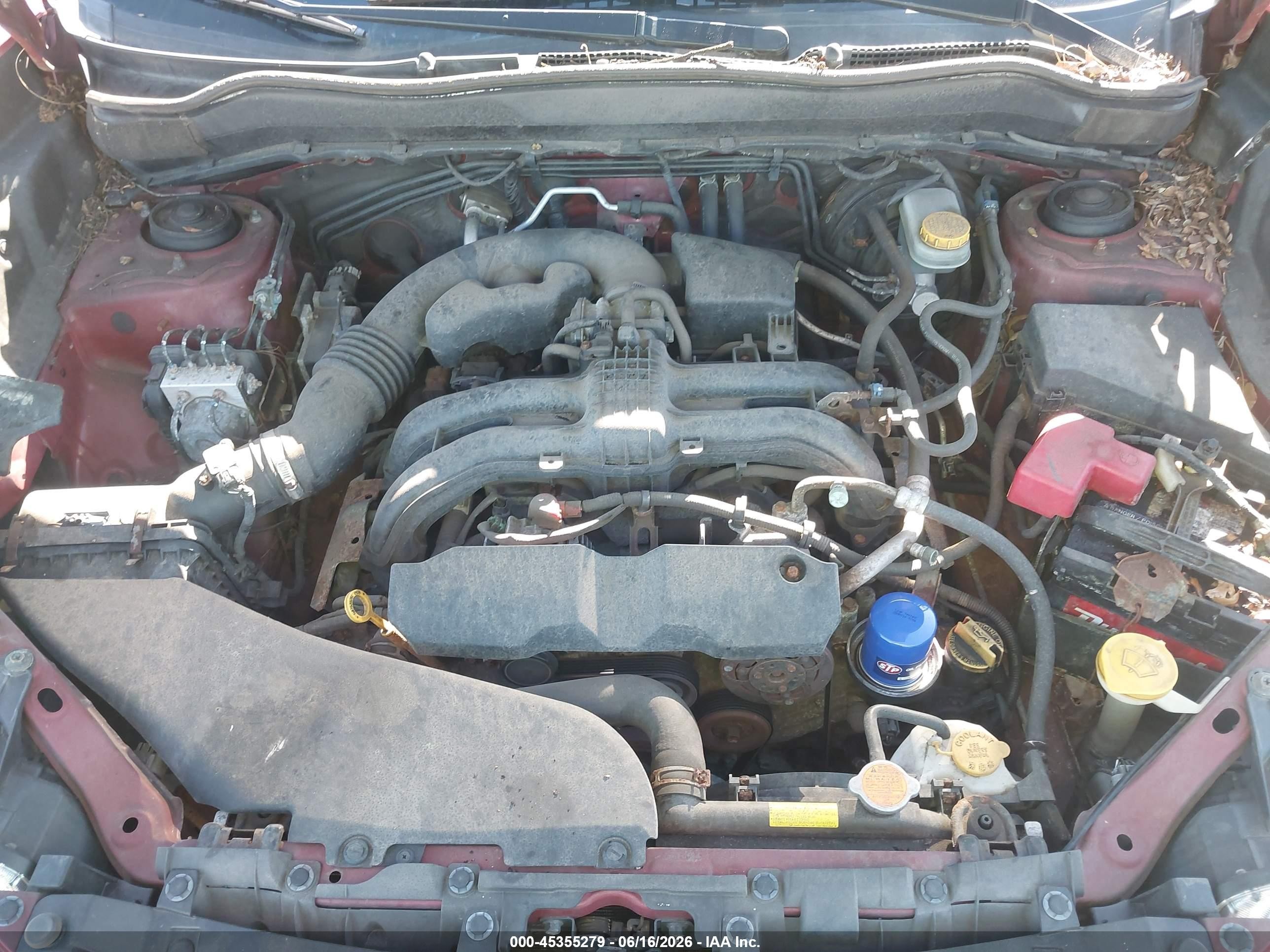 2014 Subaru Forester 2.5i Red vin: JF2SJAAC9EH405515