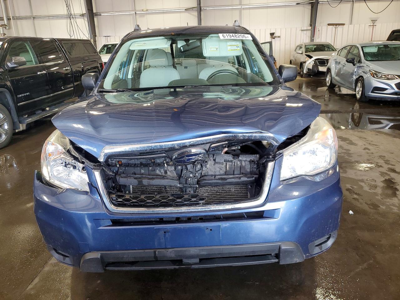 2014 Subaru Forester 2.5i Blue vin: JF2SJAAC9EH410794