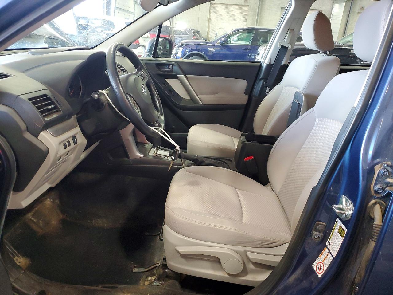 2014 Subaru Forester 2.5i Blue vin: JF2SJAAC9EH410794