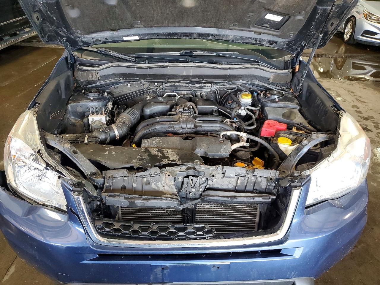2014 Subaru Forester 2.5i Blue vin: JF2SJAAC9EH410794