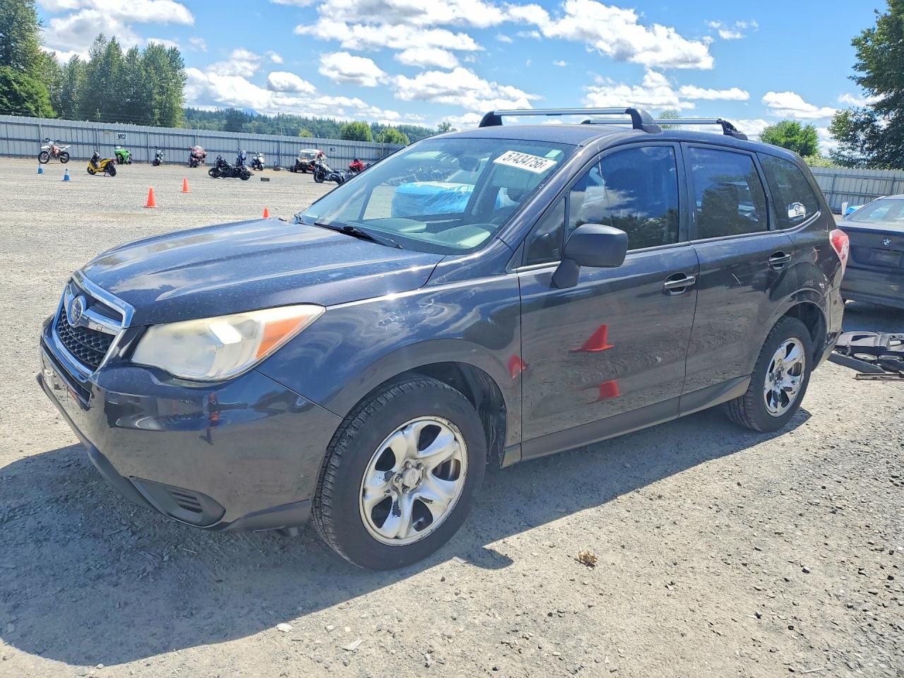 2014 Subaru Forester 2.5i Black vin: JF2SJAAC9EH419494