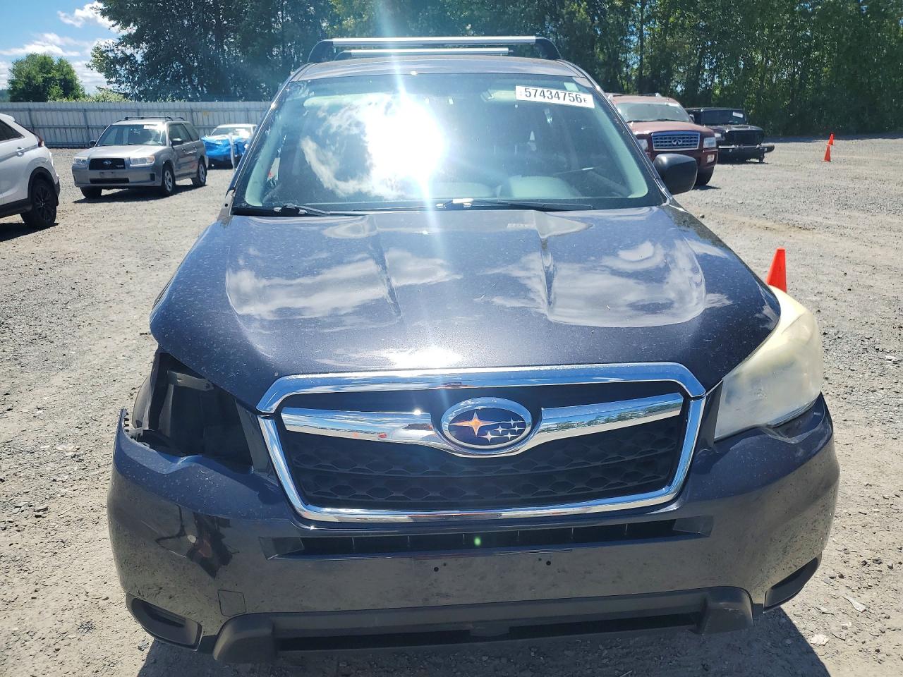 2014 Subaru Forester 2.5i Black vin: JF2SJAAC9EH419494