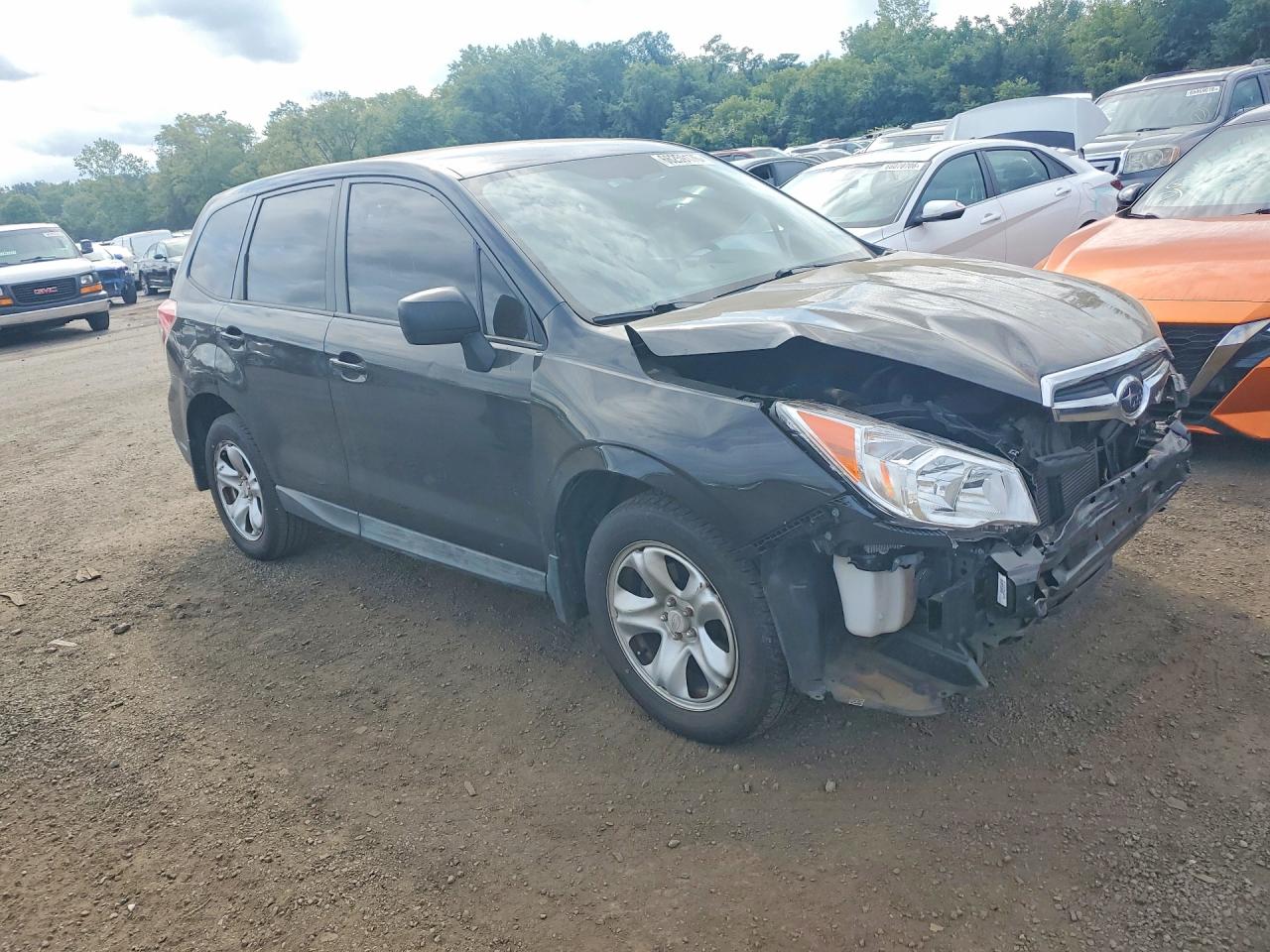 2014 Subaru Forester 2.5i Black vin: JF2SJAAC9EH425943