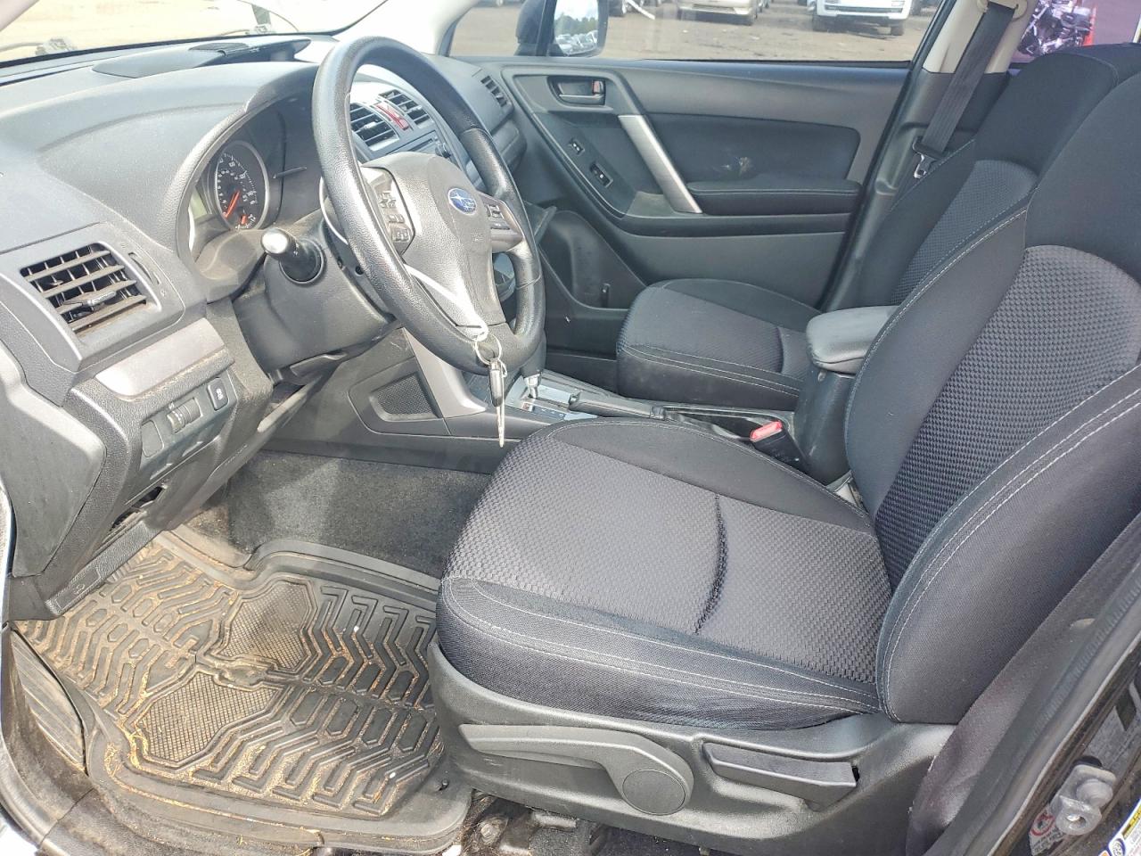 2014 Subaru Forester 2.5i Black vin: JF2SJAAC9EH425943