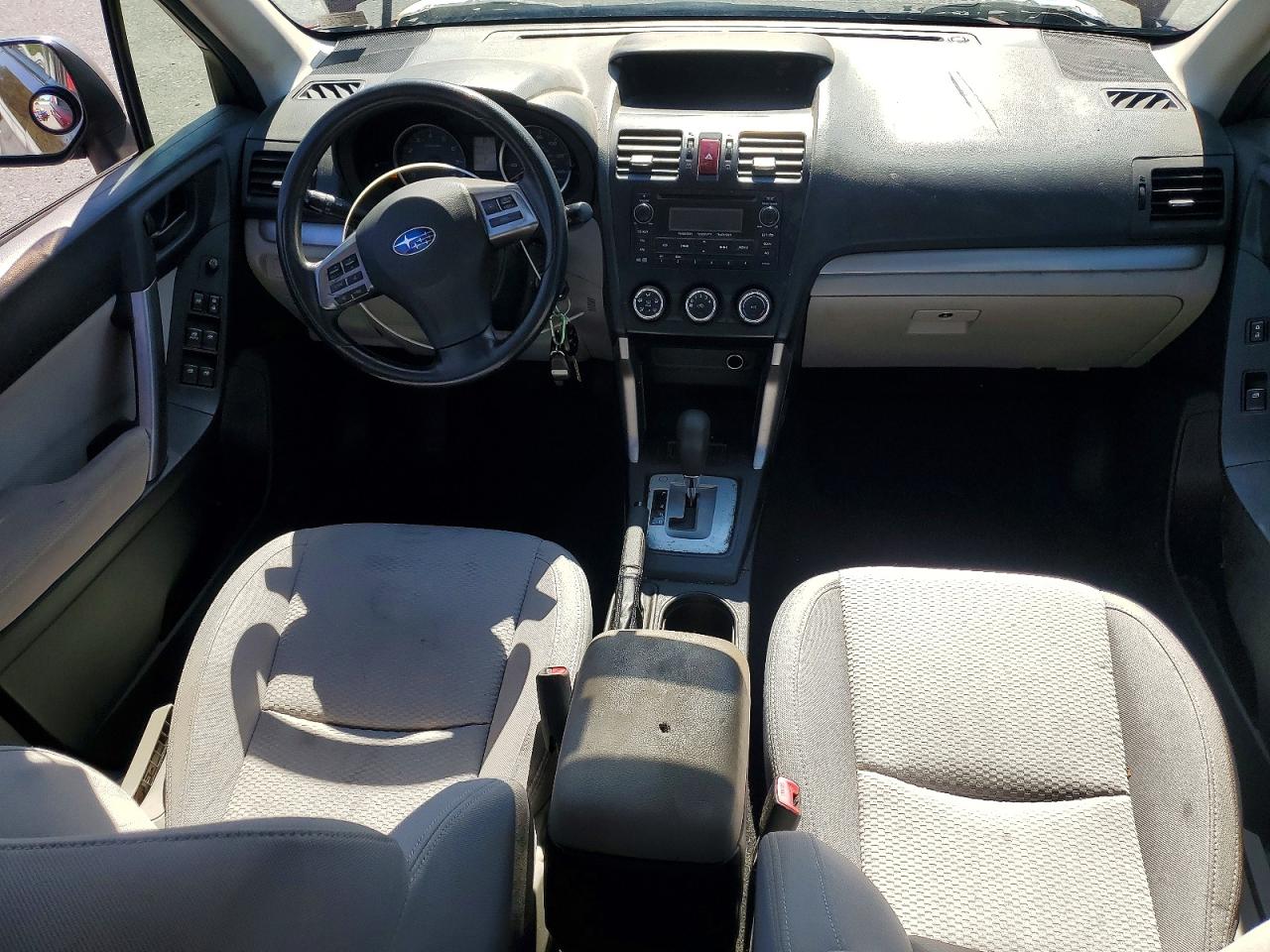 2014 Subaru Forester 2.5i Maroon vin: JF2SJAAC9EH462376
