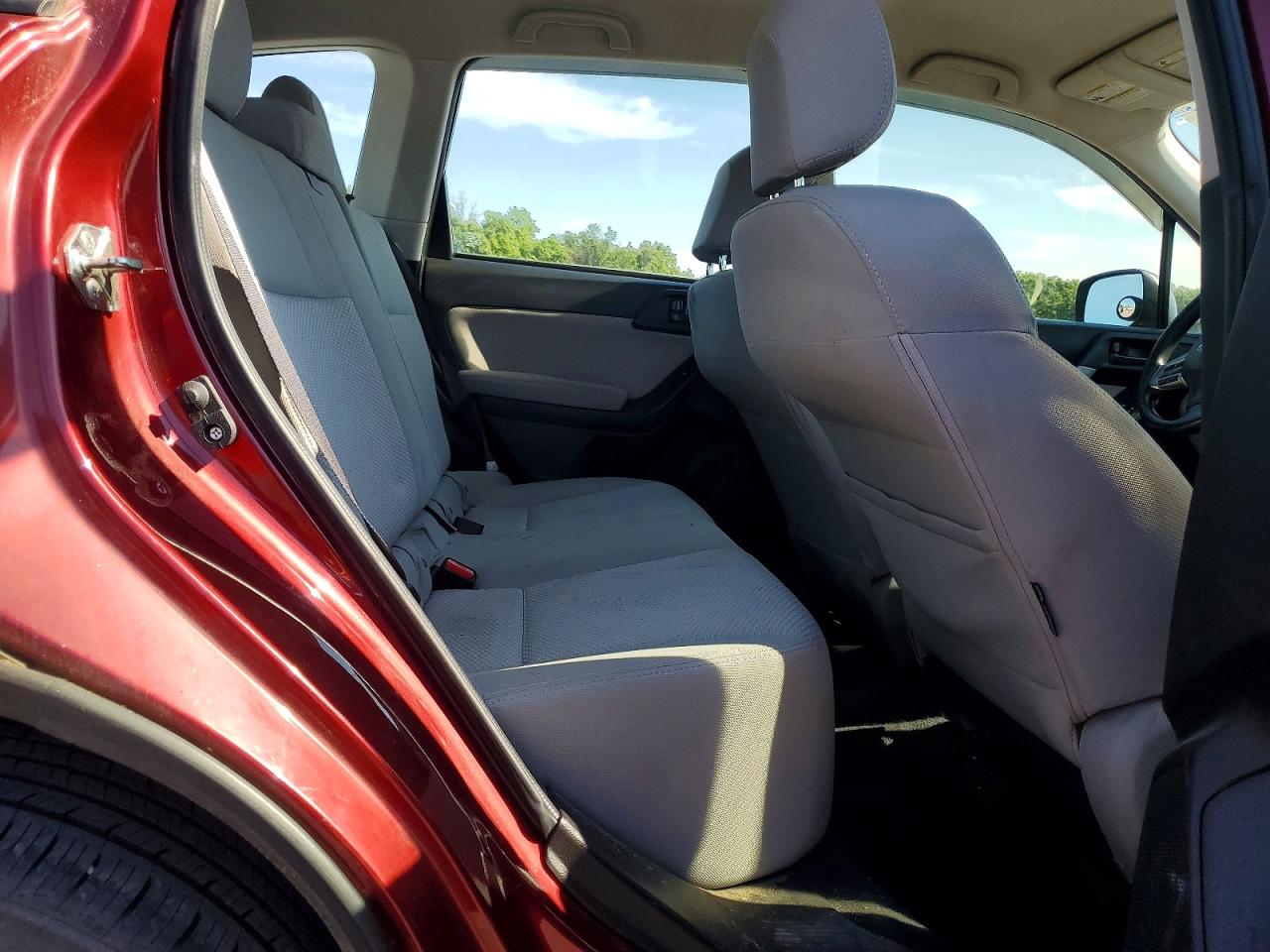 2014 Subaru Forester 2.5i Maroon vin: JF2SJAAC9EH462376