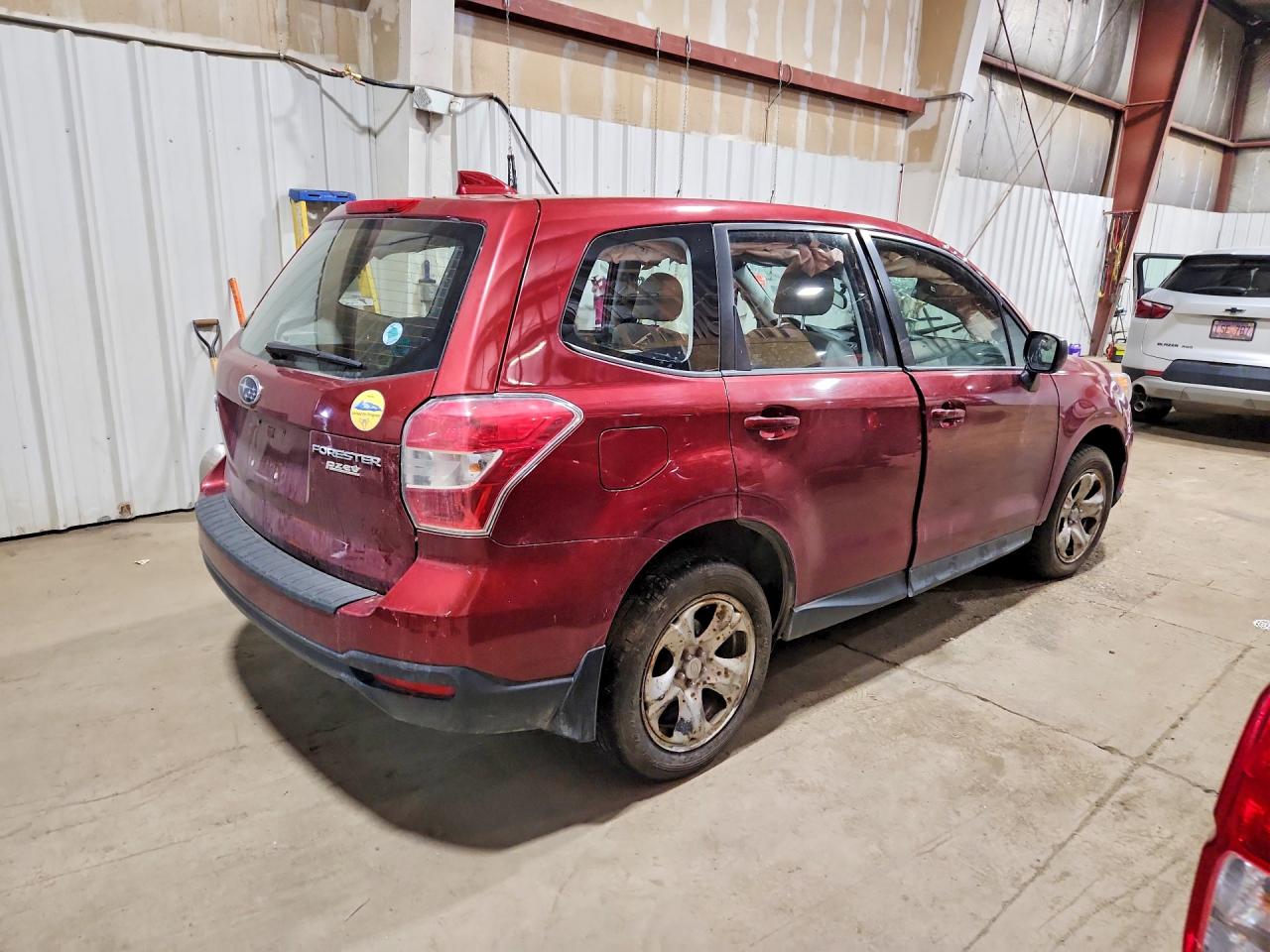 2016 Subaru Forester 2.5i Красный vin: JF2SJAAC9GG412702