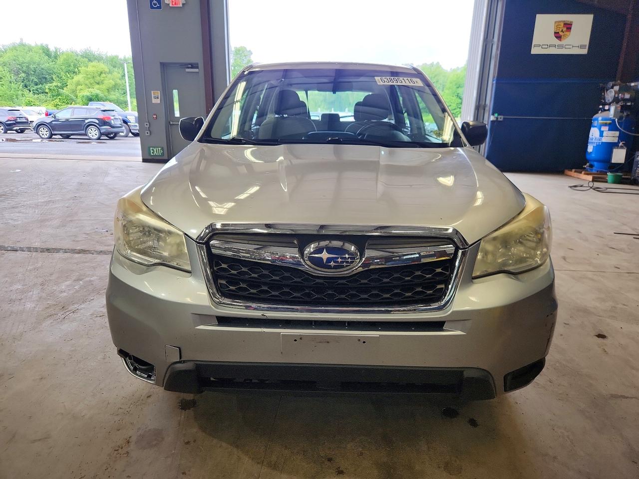 2014 Subaru Forester 2.5i Silver vin: JF2SJAACXEG411183