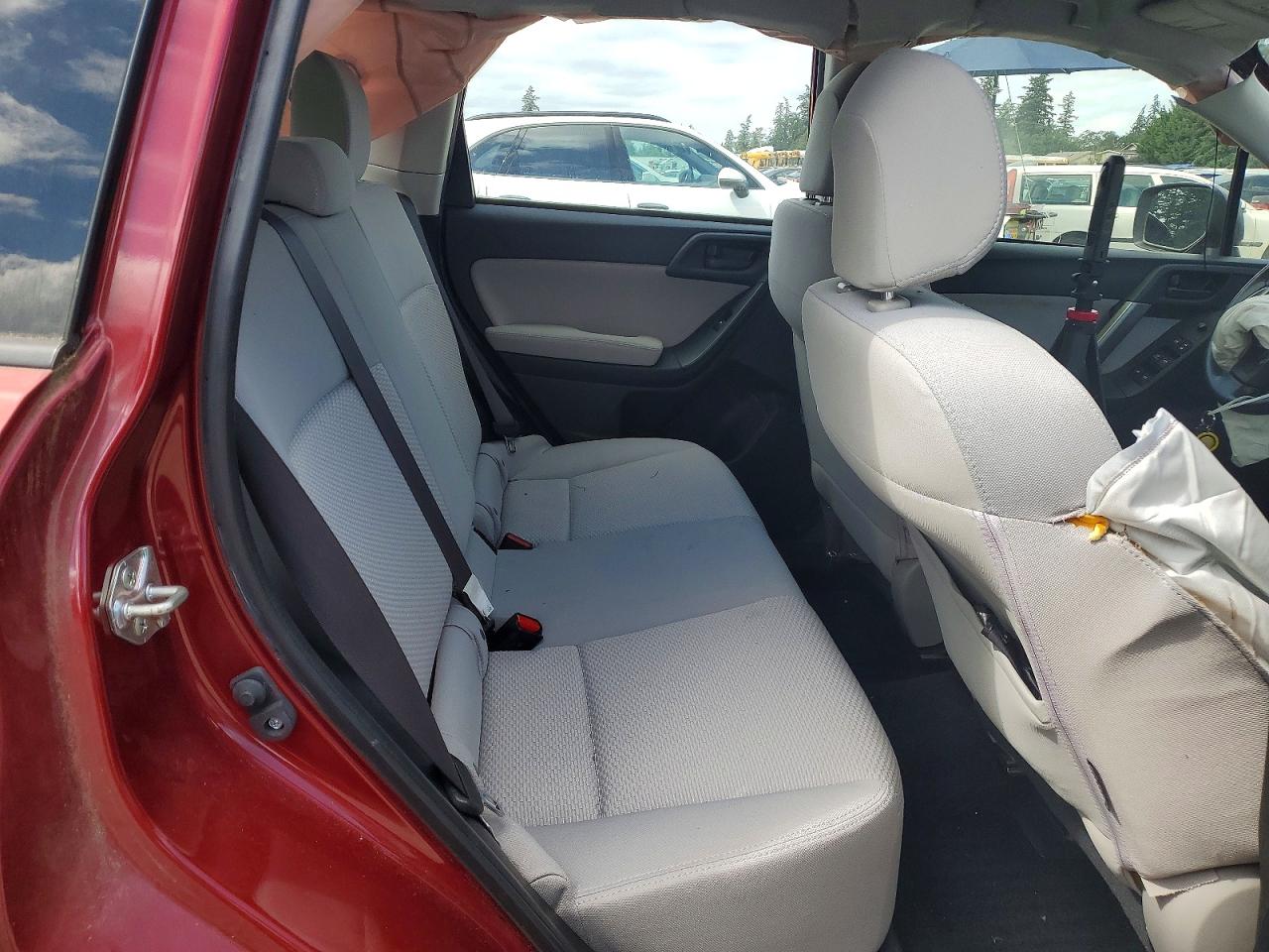 2014 Subaru Forester 2.5i Красный vin: JF2SJAACXEH424669