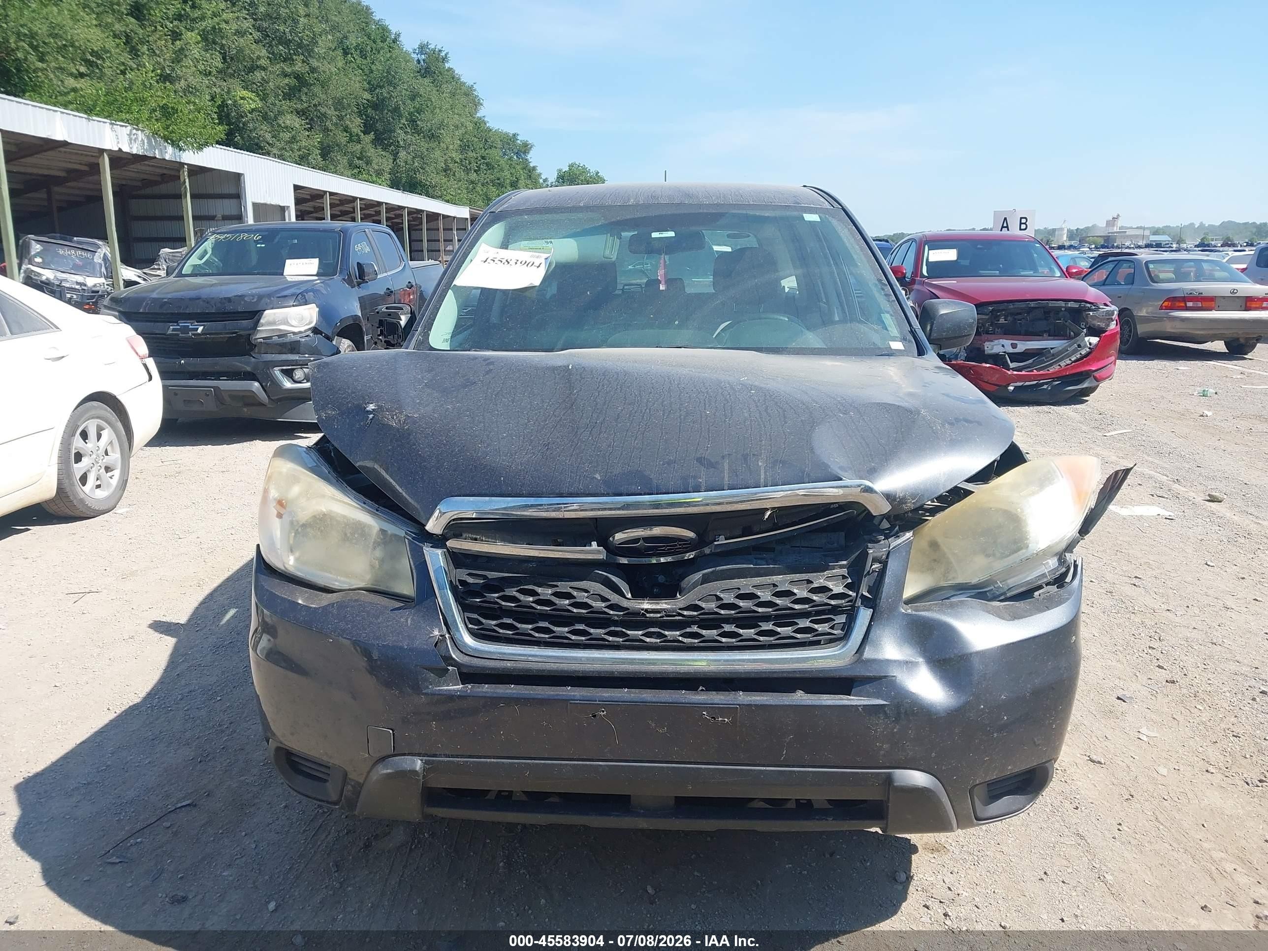 2014 Subaru Forester 2.5i Black vin: JF2SJAACXEH443545