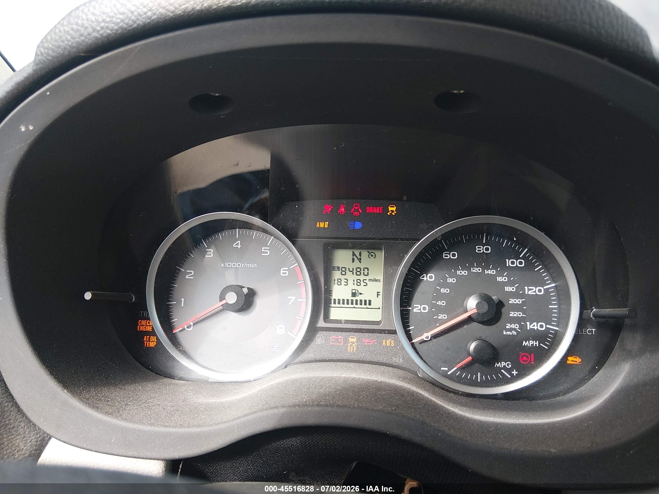 2014 Subaru Forester 2.5i Blue vin: JF2SJAACXEH479056