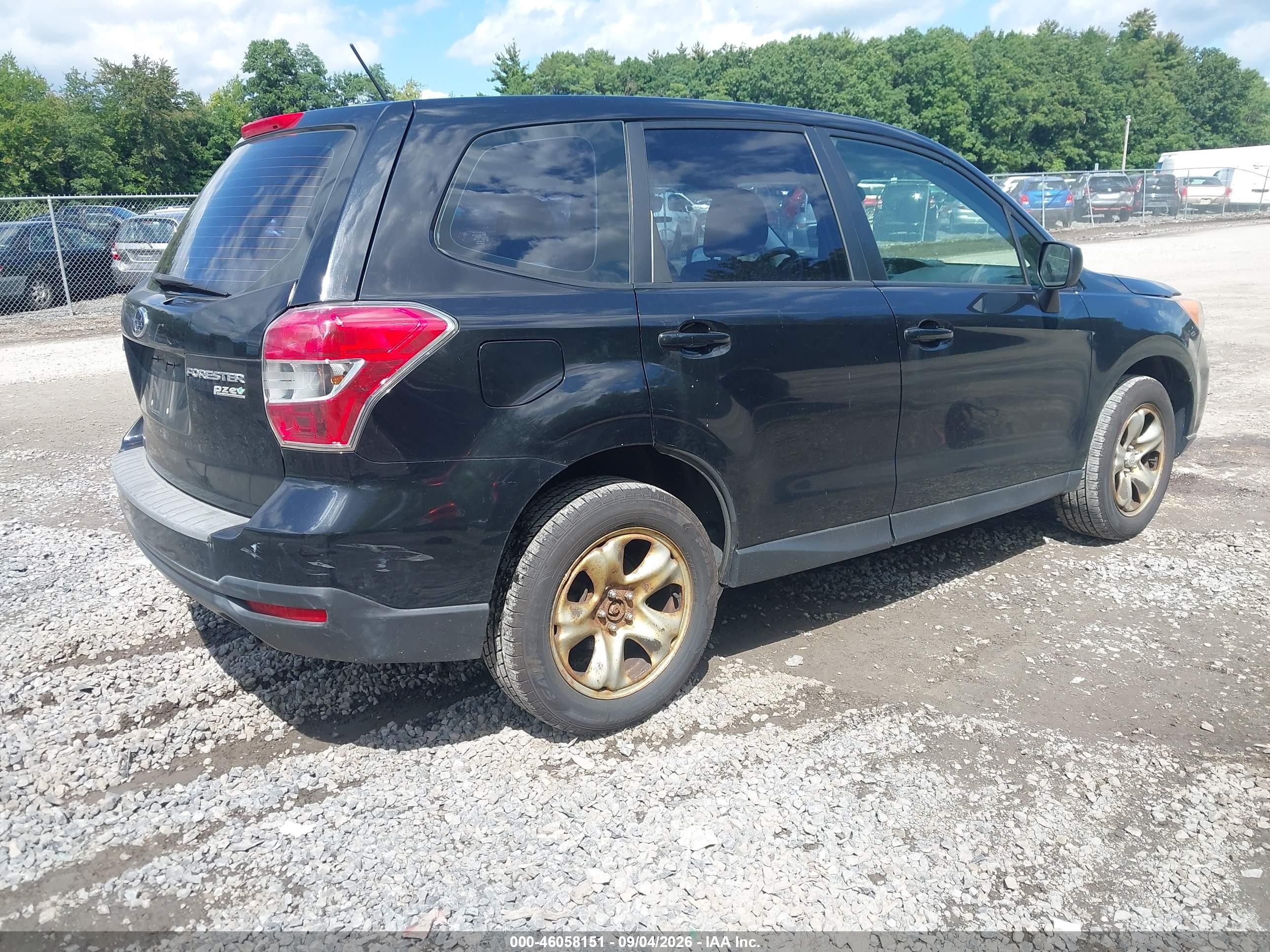 2014 Subaru Forester 2.5i Черный vin: JF2SJAACXEH503257