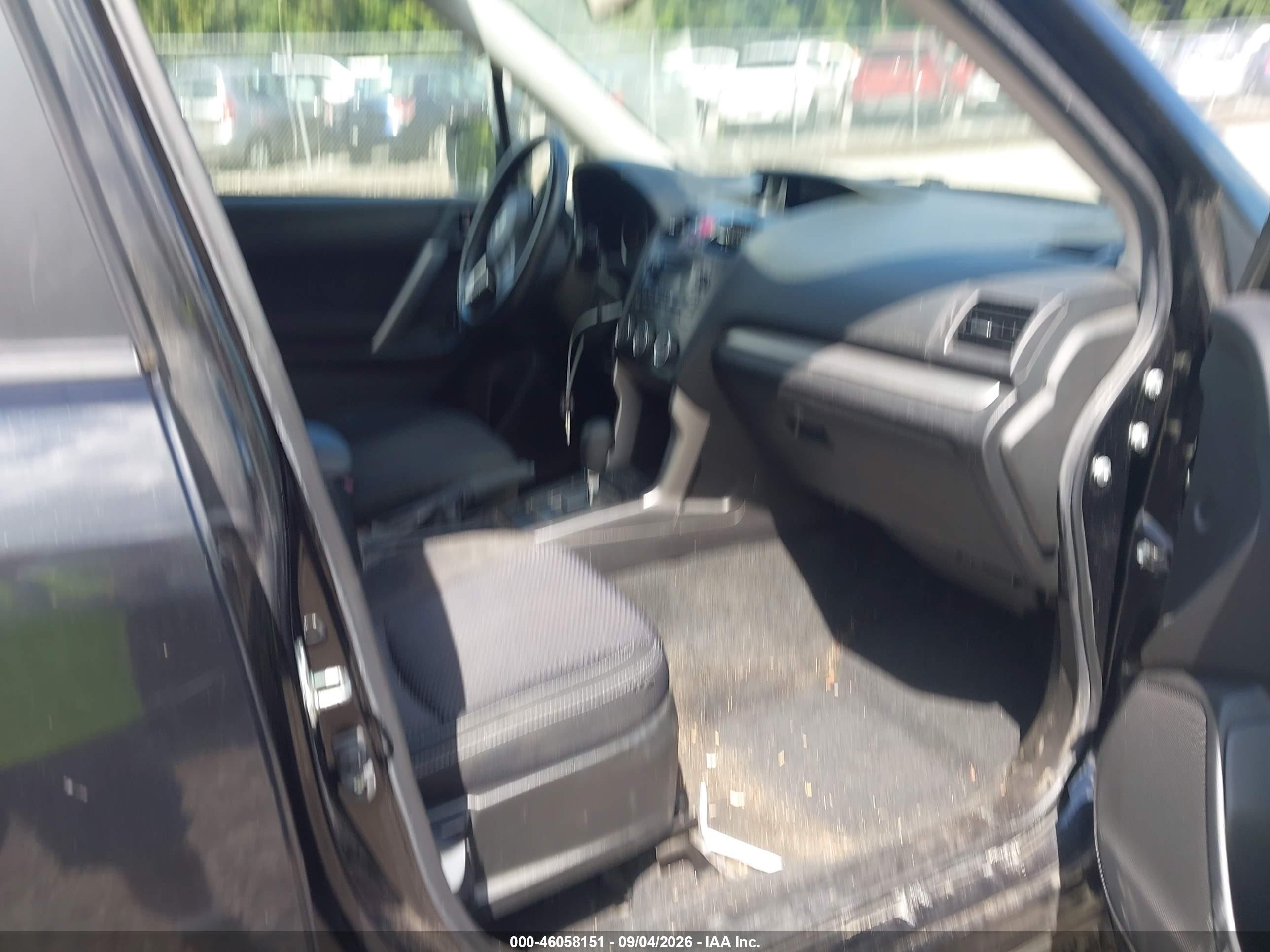 2014 Subaru Forester 2.5i Черный vin: JF2SJAACXEH503257