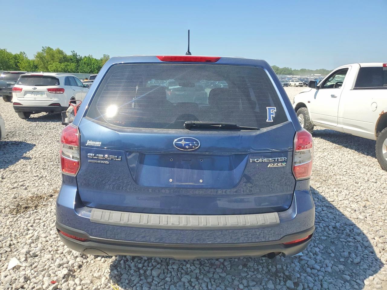 2014 Subaru Forester 2.5i Синий vin: JF2SJAACXEH504845
